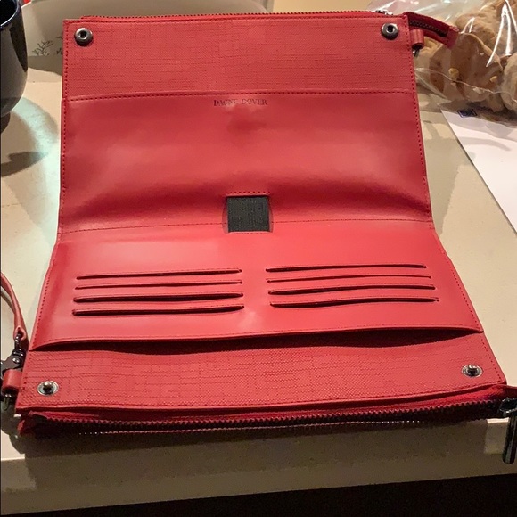 Dagne Dover Clutch Siren Red - Picture 2 of 3